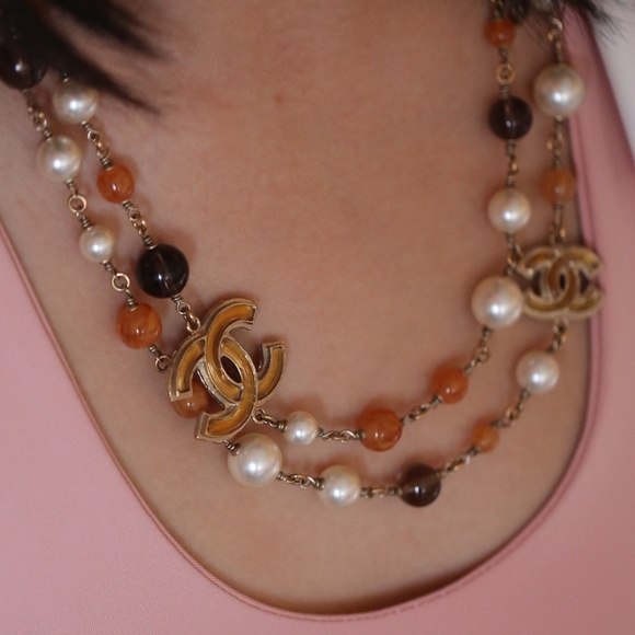 Chanel Pearl Necklace - Picture 1 of 9
